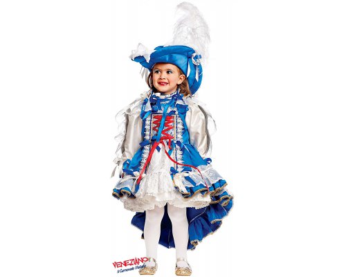 Costume di carnevale MOSCHETTIERA NEONATA
